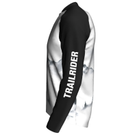 Trailrider MTB-Jersey/Trikot Langarm White Mountains