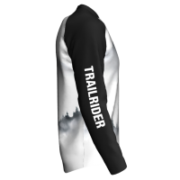 Trailrider MTB-Jersey/Trikot Langarm White Mountains