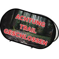 PopUp-Safety-Banner Trailpflege x Sperrung