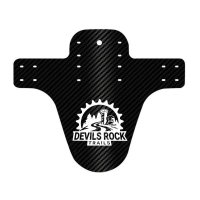 Devils Rock Trails Mudguard Logo Weiß